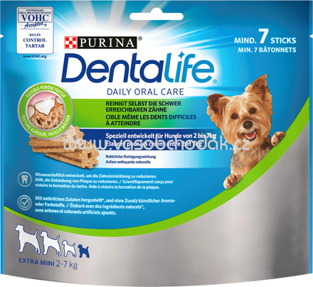 Purina Dentalife Daily Oral Care Extra Mini, 2-7 kg, 7 St