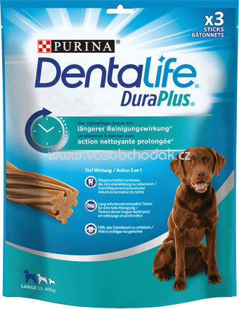 Purina Dentalife DuraPlus Maxi, 25-40 kg, 3 St