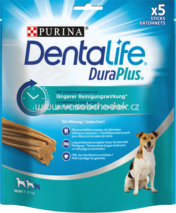Purina Dentalife DuraPlus Mini, 7-12 kg, 5 St