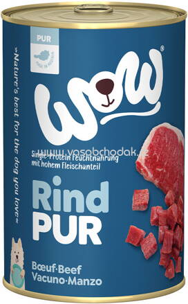 Wow Adult Rind Pur, 400g