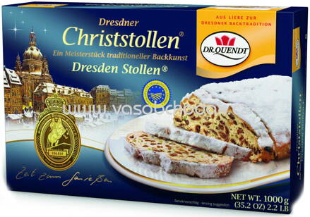Dr. Quendt Dresdner Christstollen, 1kg