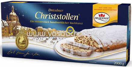 Dr. Quendt Dresdner Christstollen, 2kg