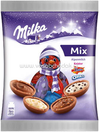 Milka Bonbon Mix Weihnachten, 132g