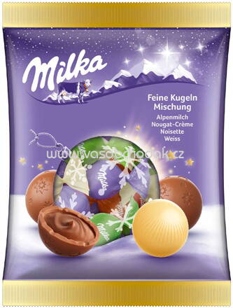 Milka Feine Kugeln Mischung, 133g