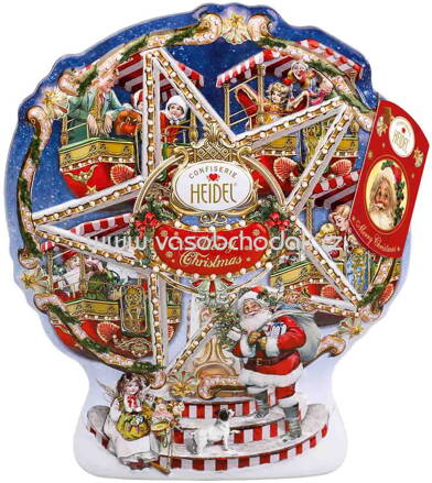 Heidel Weihnachts-Nostalgie Riesenrad Schmuckdose, 118g