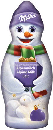 Milka Schneemann Alpenmilch, blau, 50g