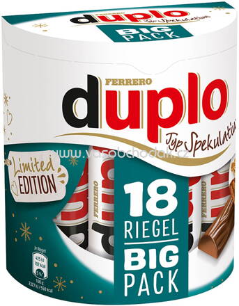 Ferrero Duplo Typ Spekulatius, 18 St, 327g