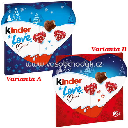 Kinder & Love Mini Herzen, 107g