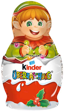 Kinder Schokolade kleine Figur mit Überraschung 36g (skřítek)