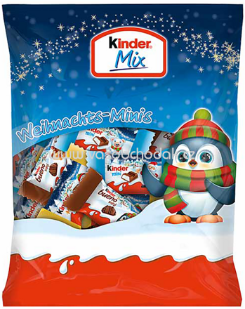 Kinder Mix Weihnachts-Minis Pinguin, 153g