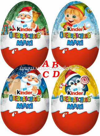 Kinder Überraschung Maxi Weihnachten, 100g