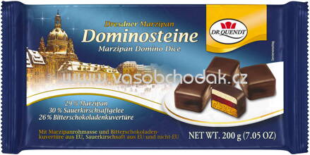 Dr. Quendt Dresdner Marzipan Domino-Steine, 200g