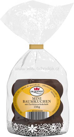 Dr. Quendt Mini Baumkuchen Zartbitter, 150g