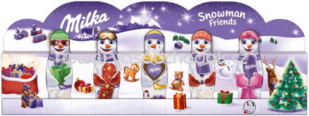 Milka Snowman Friends, 5x15g, 75g