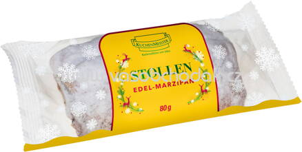 Kuchenmeister Edel-Marzipan Stollen Mini, 80g