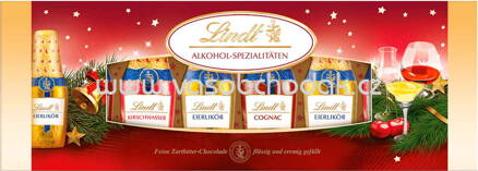 Lindt Alkohol-Spezialitäten-Fläschchen, 131g