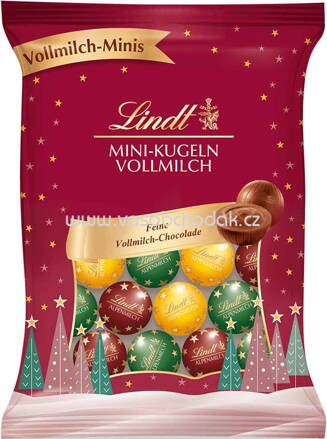 Lindt Design Edition Mini-Kugeln Vollmilch, 100g