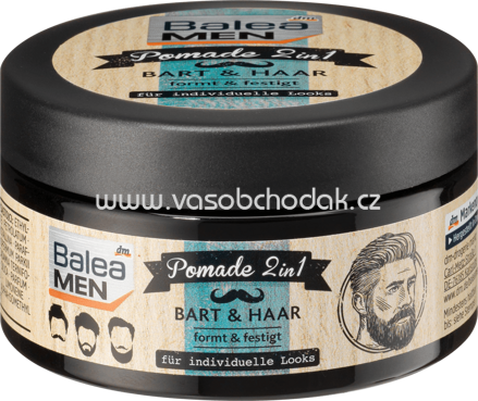 Balea MEN Pomade 2in1 für Bart & Haar, 100 ml