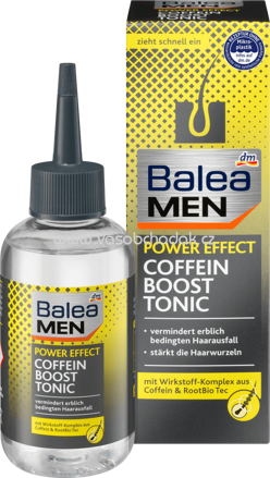 Balea MEN Haarwasser Power Effect Coffein Boost Tonic, 150 ml