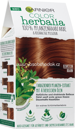 GARNIER COLOR herbalia Pflanzenhaarfarbe Bernsteinbraun, 1 St