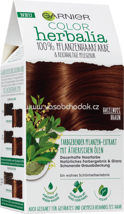 GARNIER COLOR herbalia Pflanzenhaarfarbe Haselnussbraun, 1 St
