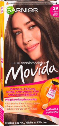 GARNIER Movida Haartönung Kühles Hellbraun 29, 1 St