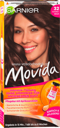 GARNIER Movida Haartönung Schokobraun 32, 1 St